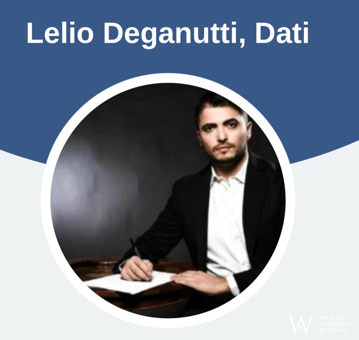 Journalist Lelio Deganutti, Dati, Italy.JPEG